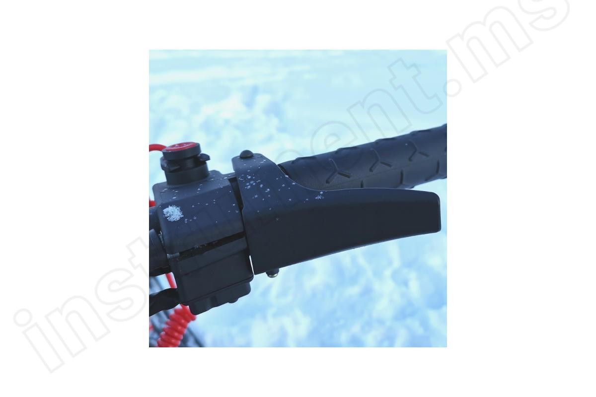 Снегоход  IRBIS SF200L LONG, красный - фото 9